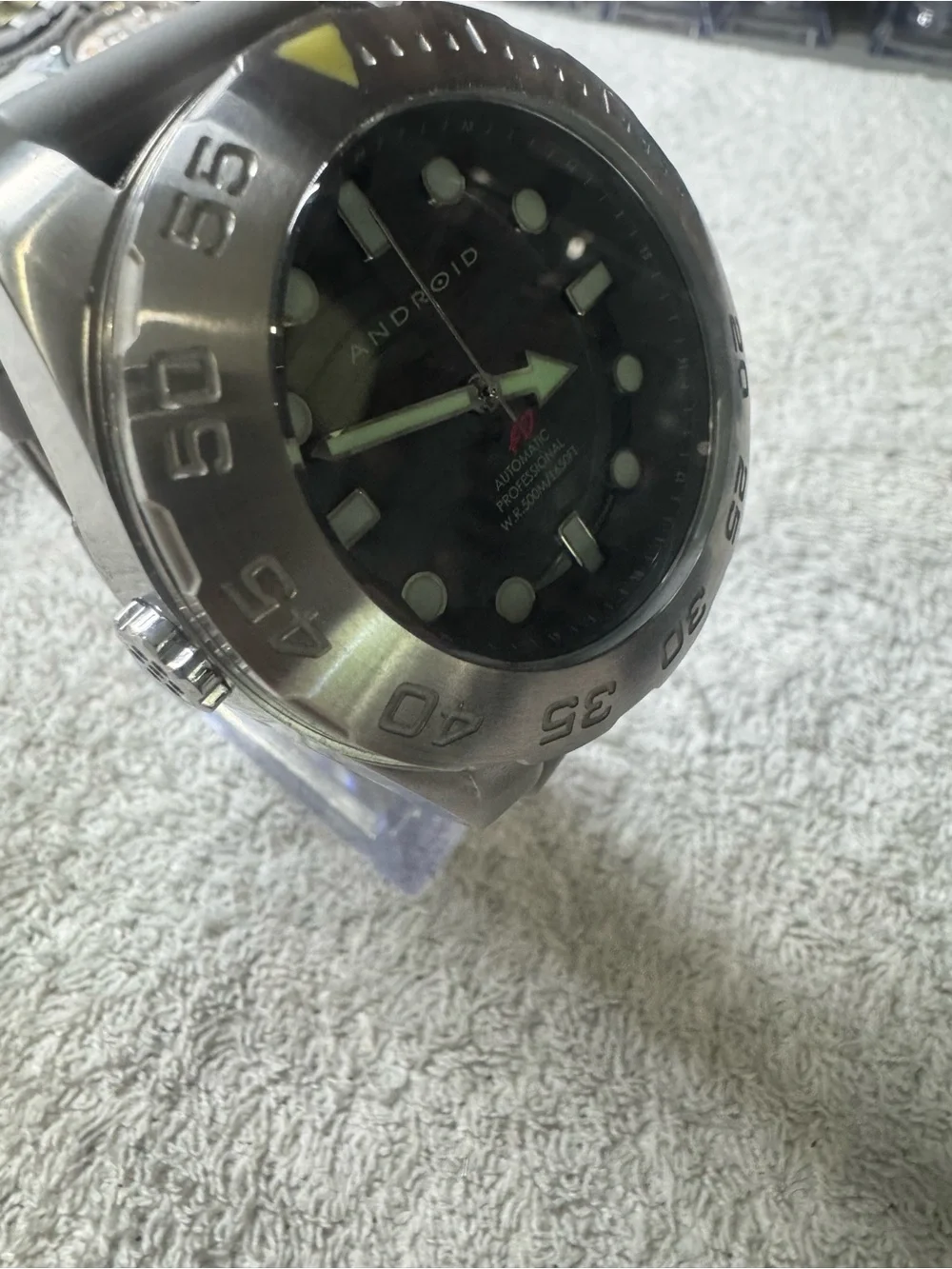 Men's Automatic Professional Dive Watch - Gray